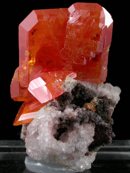 Wulfenite from Red Cloud Mine, Red Gem Pocket, Silver District, La Paz County, Arizona