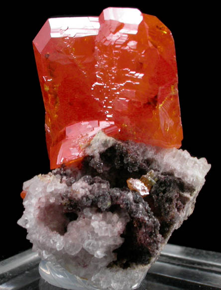Wulfenite from Red Cloud Mine, Red Gem Pocket, Silver District, La Paz County, Arizona