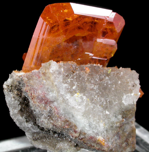 Wulfenite from Red Cloud Mine, Red Gem Pocket, Silver District, La Paz County, Arizona