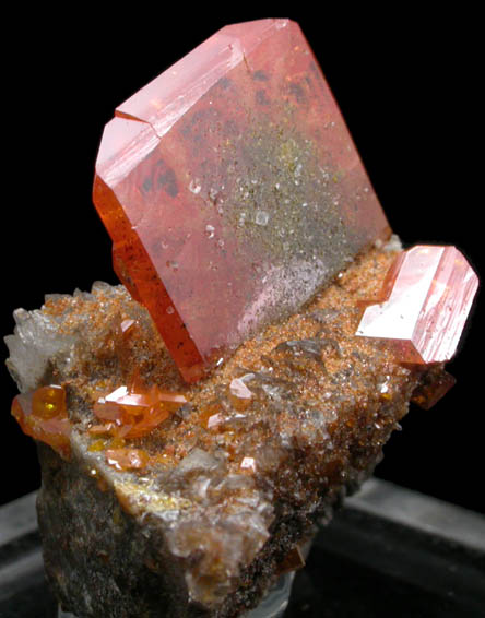 Wulfenite from Red Cloud Mine, Red Gem Pocket, Silver District, La Paz County, Arizona