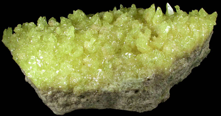 Sulfur from El Desierto, West of Salar de Uyuni, Potosi, Bolivia