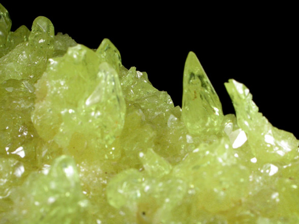 Sulfur from El Desierto, West of Salar de Uyuni, Potosi, Bolivia