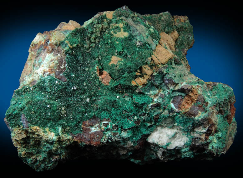 Brochantite from Buckskin Mountains, La Paz County, Arizona