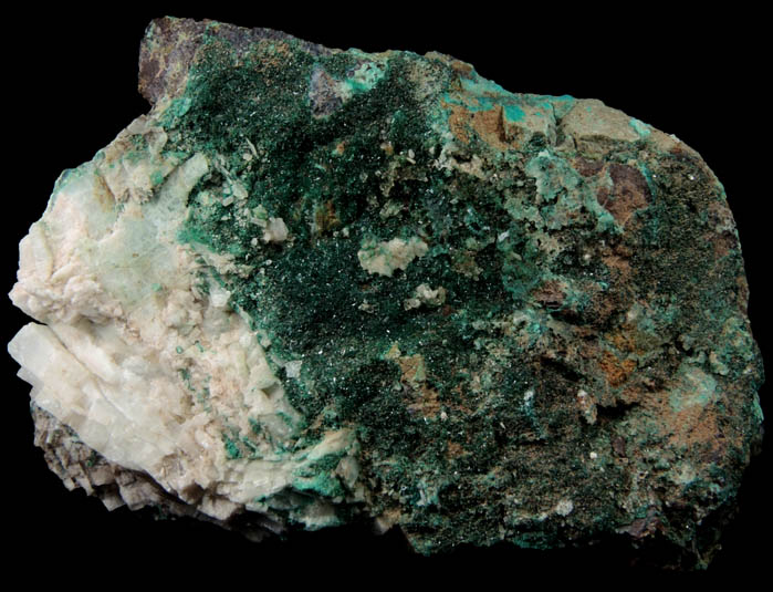 Brochantite from Buckskin Mountains, La Paz County, Arizona