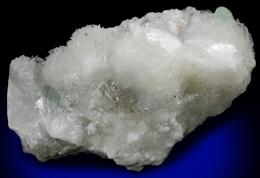 Pectolite with Prehnite from Rauschermhle Quarry, Niederkirchen, Rhineland-Palatinate, Germany