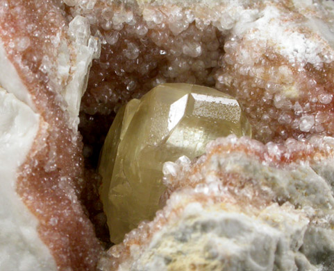 Calcite from Biesmeree, Mettet, Namur Province, Belgium