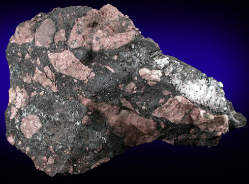 Hausmannite from Oehrenstock, Ilmenau District, Thuringia, Germany (Type Locality for Hausmannite)