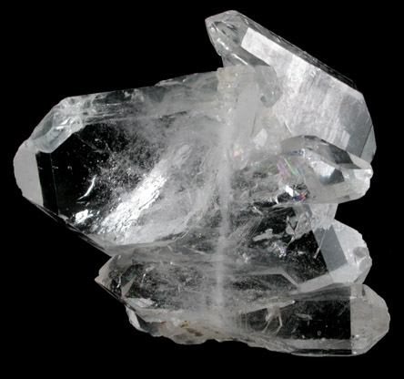 Quartz var. Faden-habit from Kleiner Silberpfennig, Gasteiner Tal, Salzburg, Austria