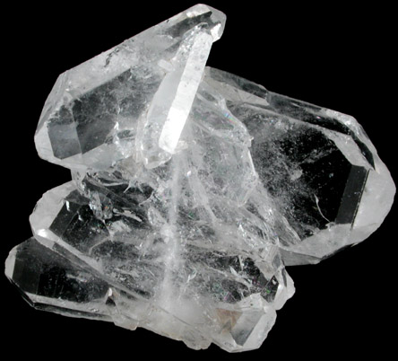 Quartz var. Faden-habit from Kleiner Silberpfennig, Gasteiner Tal, Salzburg, Austria