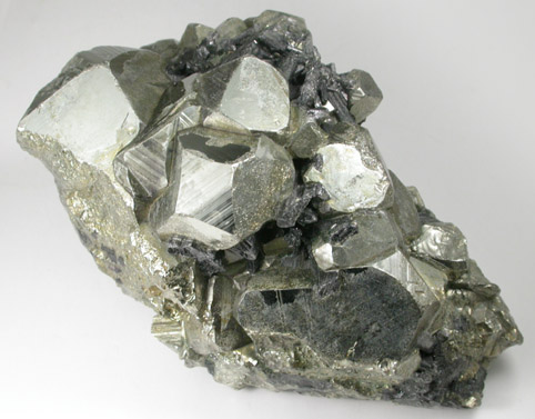 Pyrite and Enargite from Butte Mining District, Summit Valley, Silver Bow County, Montana