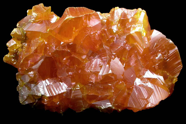 Orpiment from Twin Creeks Mine, Cut 62, Humboldt County, Nevada