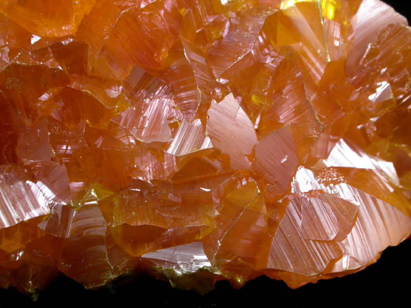 Orpiment from Twin Creeks Mine, Cut 62, Humboldt County, Nevada