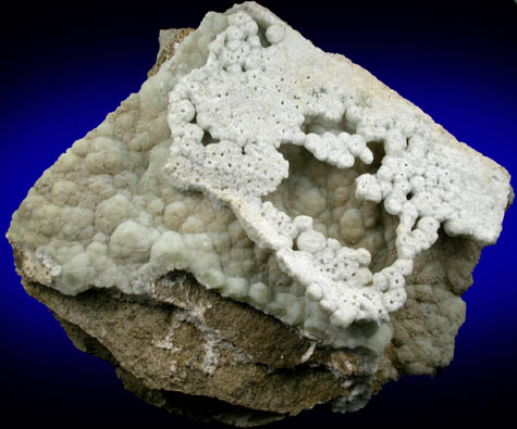 Prehnite and Albite from Interstate 80 road cut, Paterson, Passaic County, New Jersey