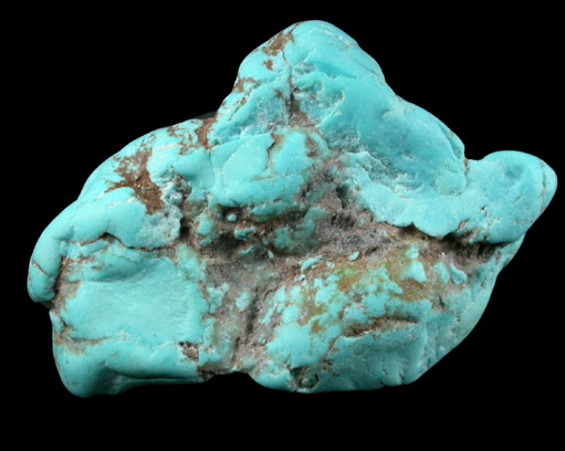 Turquoise from Morenci, Clifton District, Greenlee County, Arizona