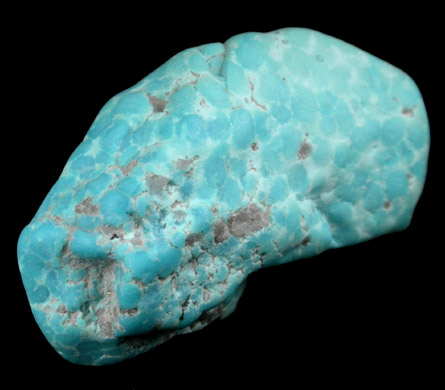 Turquoise from Morenci, Clifton District, Greenlee County, Arizona