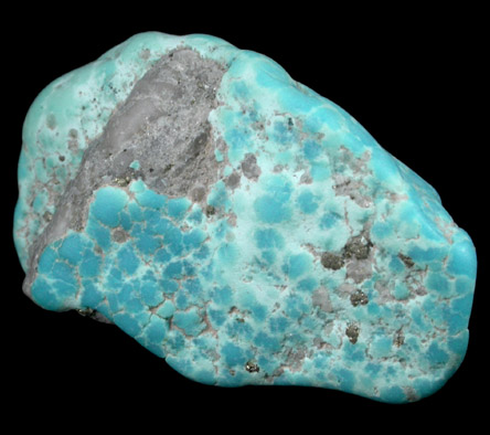 Turquoise from Morenci, Clifton District, Greenlee County, Arizona