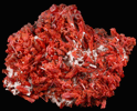 Crocoite on Gibbsite from Adelaide Mine, Dundas, Tasmania, Australia