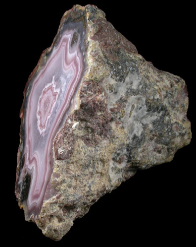 Quartz var. Laguna Agate from Ojo Laguna, Ahumada, Chihuahua, Mexico