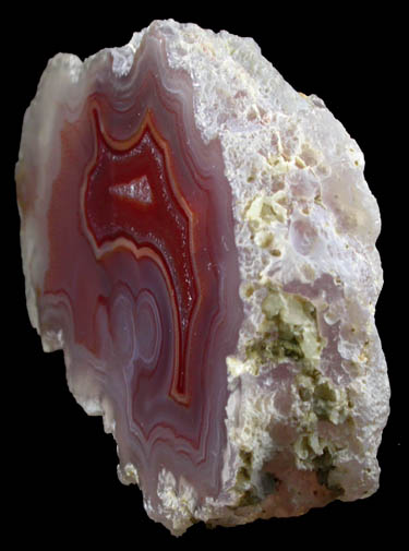 Quartz var. Laguna Agate from Ojo Laguna, Ahumada, Chihuahua, Mexico