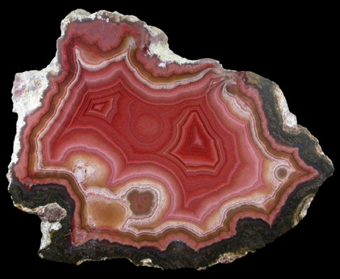 Quartz var. Laguna Agate from Ojo Laguna, Ahumada, Chihuahua, Mexico