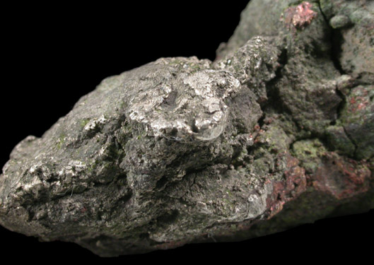 Silver and Copper (half-breed) from Seneca Mine, Keweenaw Peninsula Copper District, Michigan