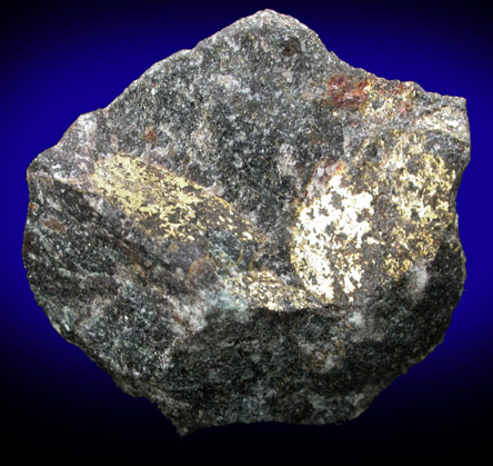 Gold in matrix from Ontario, Canada