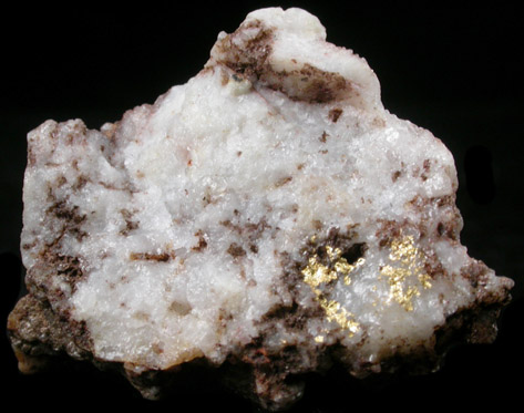 Gold in Quartz from Ontario, Canada