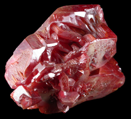 Vanadinite from Mibladen, Haute Moulouya Basin, Zeida-Aouli-Mibladen belt, Midelt Province, Morocco