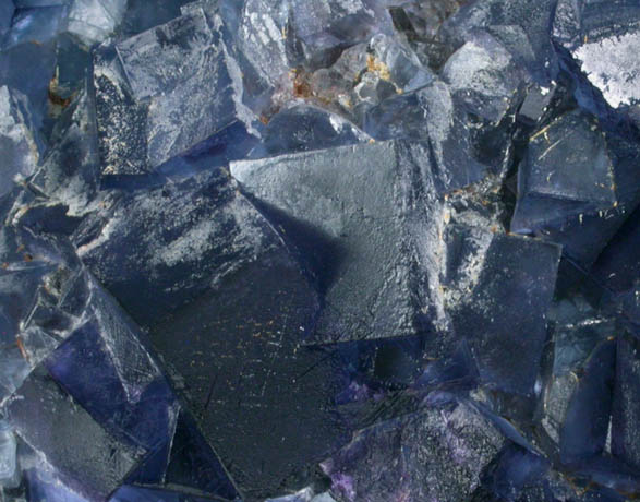 Fluorite on Quartz from Blanchard Mine, Hansonburg District, 8.5 km south of Bingham, Socorro County, New Mexico