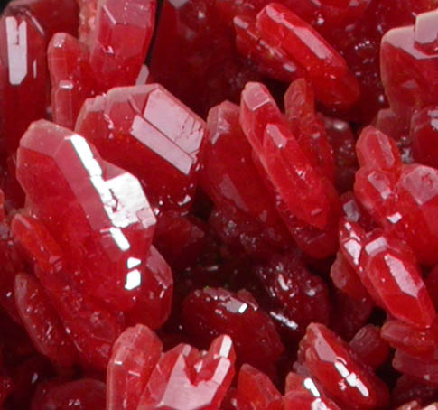 Vanadinite from Mibladen, Haute Moulouya Basin, Zeida-Aouli-Mibladen belt, Midelt Province, Morocco