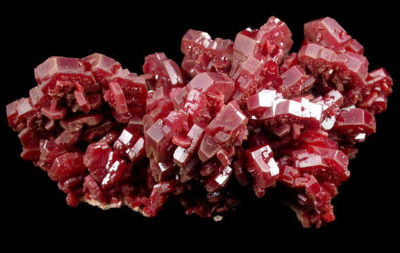 Vanadinite from Mibladen, Haute Moulouya Basin, Zeida-Aouli-Mibladen belt, Midelt Province, Morocco