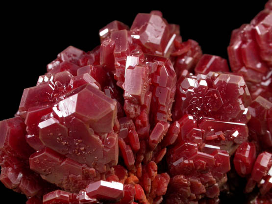 Vanadinite from Mibladen, Haute Moulouya Basin, Zeida-Aouli-Mibladen belt, Midelt Province, Morocco