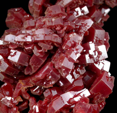 Vanadinite from Mibladen, Haute Moulouya Basin, Zeida-Aouli-Mibladen belt, Midelt Province, Morocco