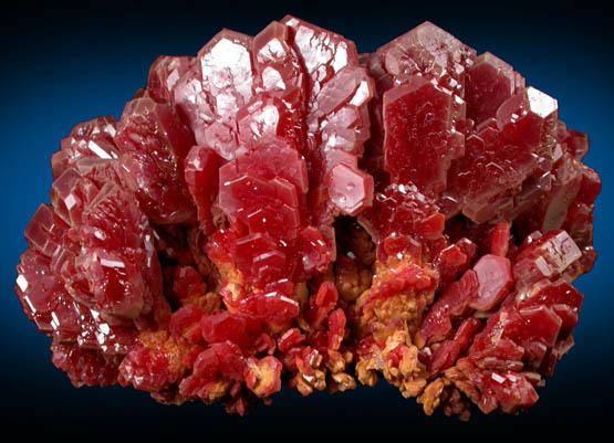 Vanadinite from Mibladen, Haute Moulouya Basin, Zeida-Aouli-Mibladen belt, Midelt Province, Morocco