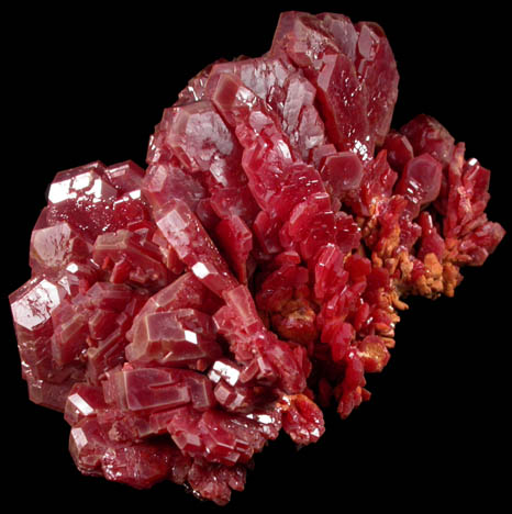 Vanadinite from Mibladen, Haute Moulouya Basin, Zeida-Aouli-Mibladen belt, Midelt Province, Morocco