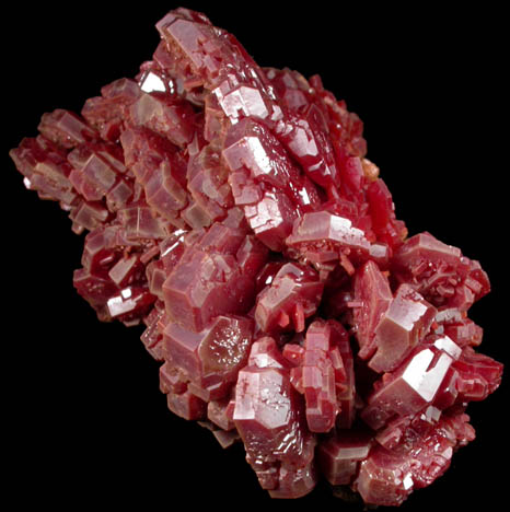 Vanadinite from Mibladen, Haute Moulouya Basin, Zeida-Aouli-Mibladen belt, Midelt Province, Morocco