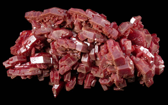 Vanadinite from Mibladen, Haute Moulouya Basin, Zeida-Aouli-Mibladen belt, Midelt Province, Morocco