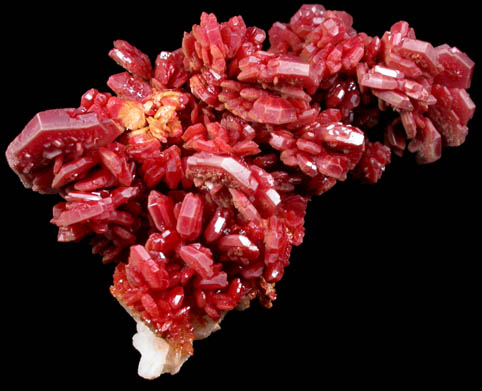 Vanadinite from Mibladen, Haute Moulouya Basin, Zeida-Aouli-Mibladen belt, Midelt Province, Morocco