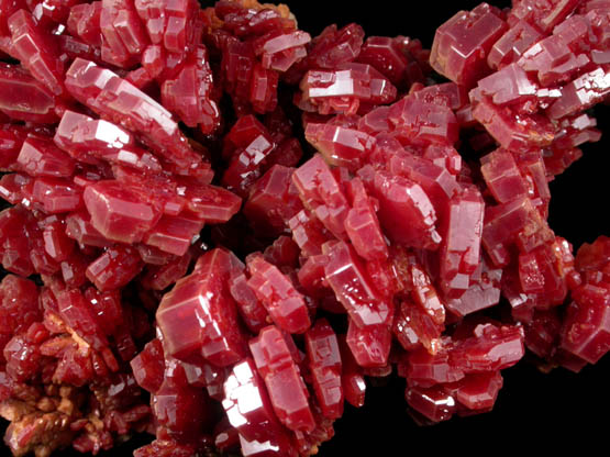 Vanadinite from Mibladen, Haute Moulouya Basin, Zeida-Aouli-Mibladen belt, Midelt Province, Morocco