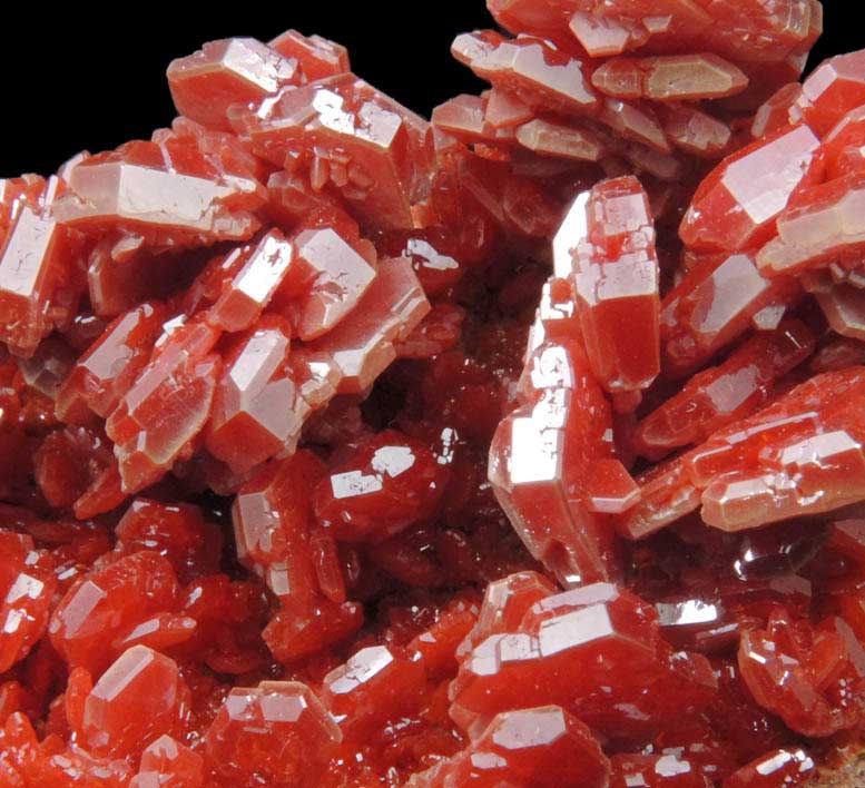 Vanadinite from Mibladen, Haute Moulouya Basin, Zeida-Aouli-Mibladen belt, Midelt Province, Morocco