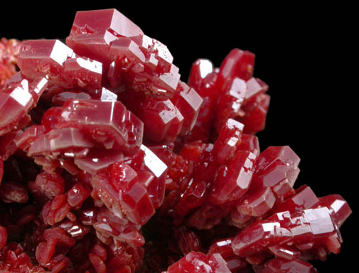 Vanadinite from Mibladen, Haute Moulouya Basin, Zeida-Aouli-Mibladen belt, Midelt Province, Morocco