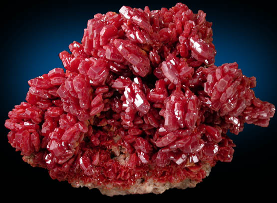 Vanadinite from Mibladen, Haute Moulouya Basin, Zeida-Aouli-Mibladen belt, Midelt Province, Morocco