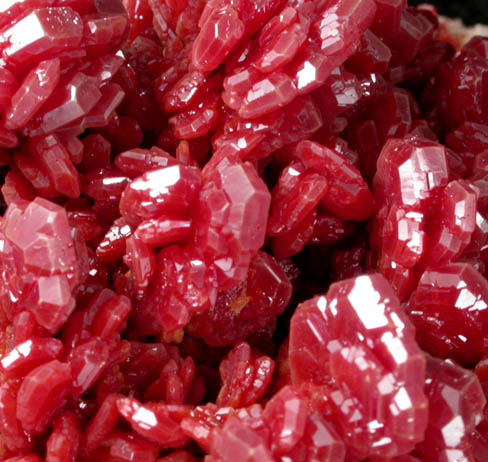 Vanadinite from Mibladen, Haute Moulouya Basin, Zeida-Aouli-Mibladen belt, Midelt Province, Morocco