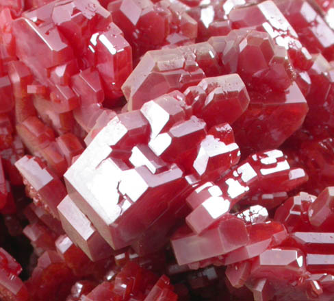 Vanadinite from Mibladen, Haute Moulouya Basin, Zeida-Aouli-Mibladen belt, Midelt Province, Morocco