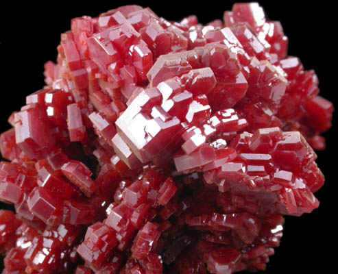 Vanadinite from Mibladen, Haute Moulouya Basin, Zeida-Aouli-Mibladen belt, Midelt Province, Morocco