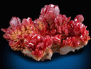 Vanadinite from Mibladen, Haute Moulouya Basin, Zeida-Aouli-Mibladen belt, Midelt Province, Morocco