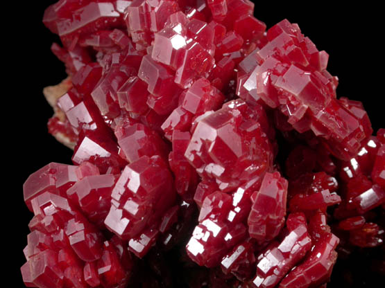 Vanadinite from Mibladen, Haute Moulouya Basin, Zeida-Aouli-Mibladen belt, Midelt Province, Morocco