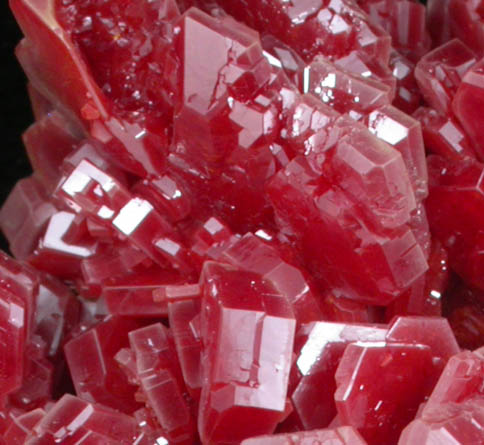 Vanadinite from Mibladen, Haute Moulouya Basin, Zeida-Aouli-Mibladen belt, Midelt Province, Morocco