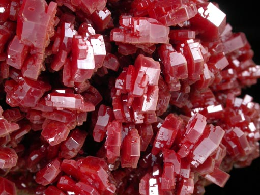 Vanadinite from Mibladen, Haute Moulouya Basin, Zeida-Aouli-Mibladen belt, Midelt Province, Morocco