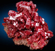 Vanadinite from Mibladen, Haute Moulouya Basin, Zeida-Aouli-Mibladen belt, Midelt Province, Morocco